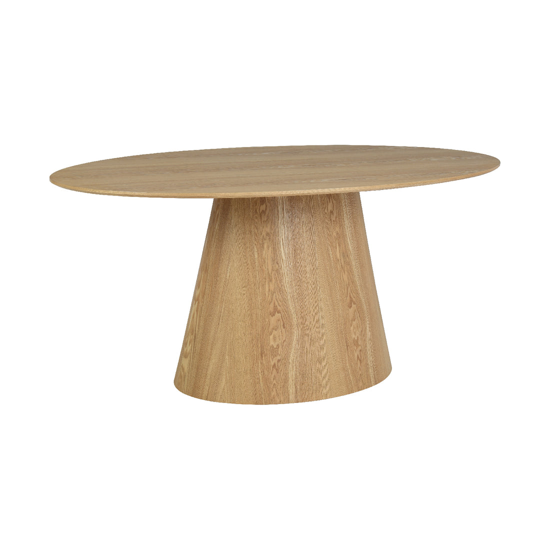 Mesa de Comedor Tokio Natural Vista Lateral