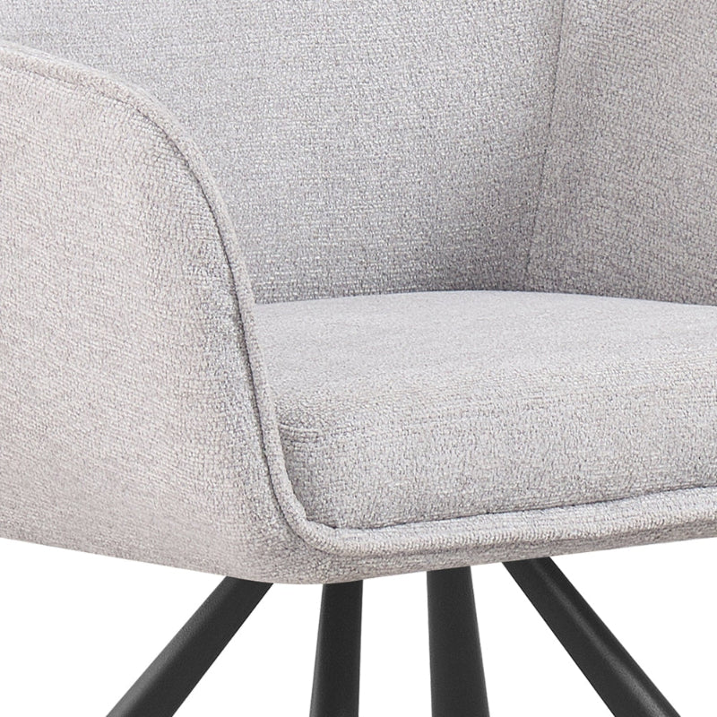 Silla Giratoria Tripoli Grey Vista a Detalle