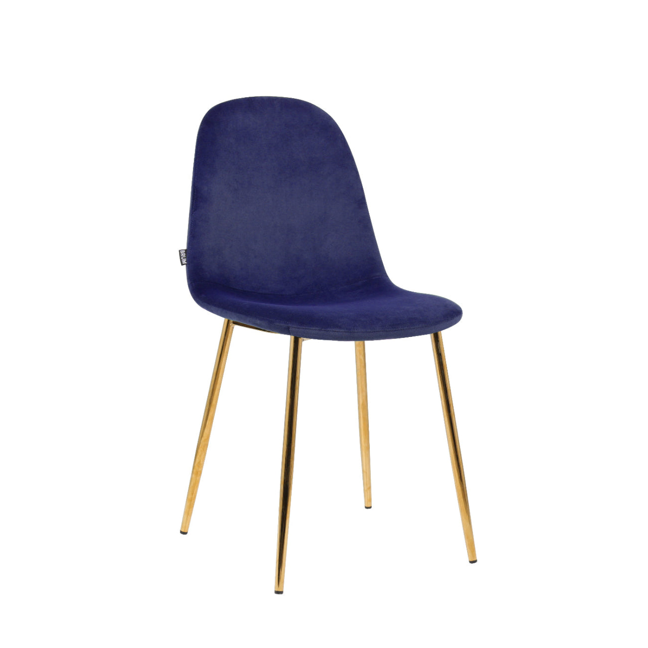 Silla Verona Azul Vista en Perspectiva